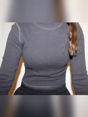Women's Grey Long Sleeve